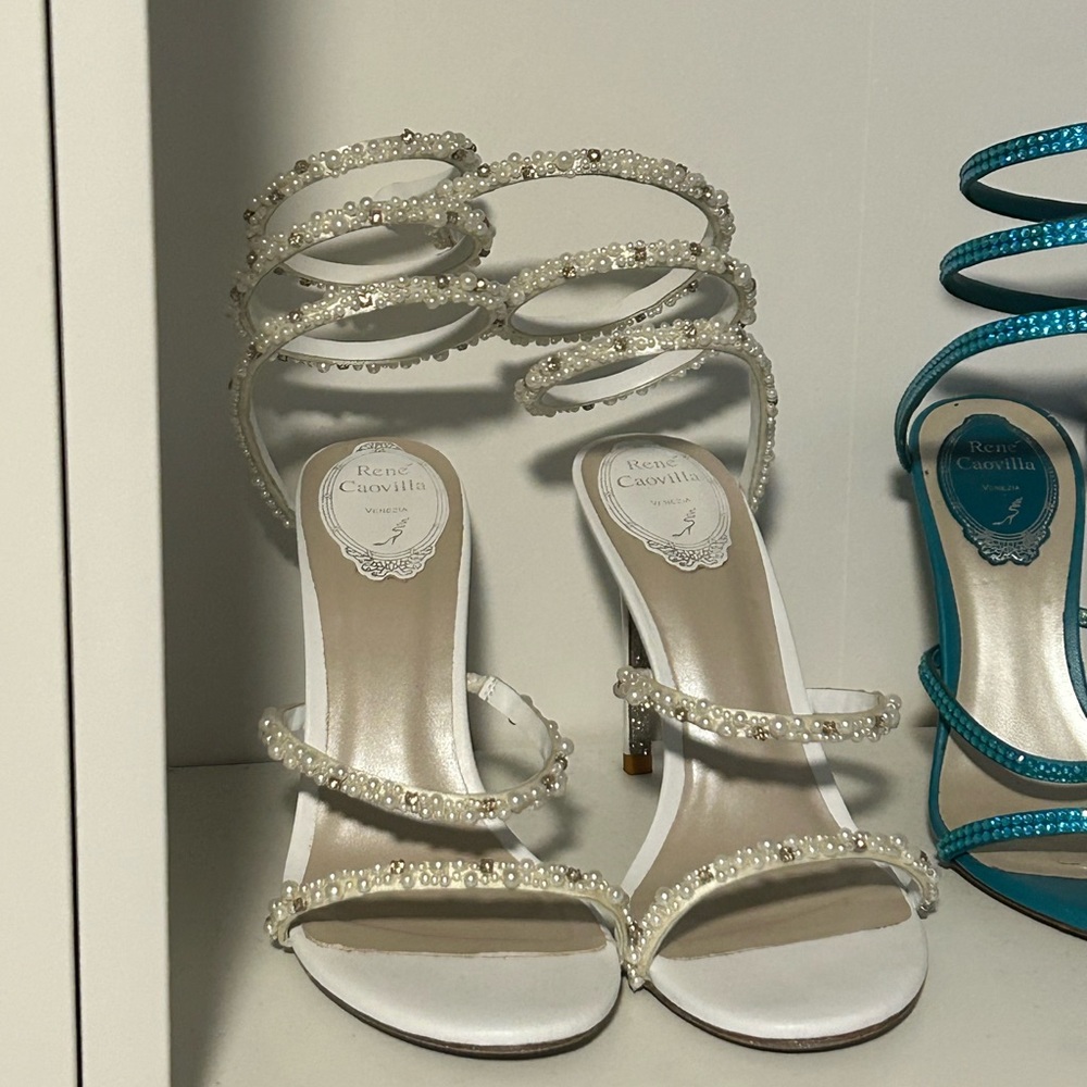 Rene caovilla heels size 38